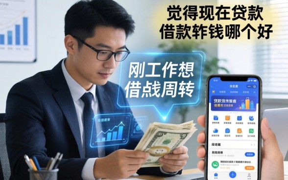 刚工作想借点钱周转，大家觉得现在贷款借款软件哪个好？