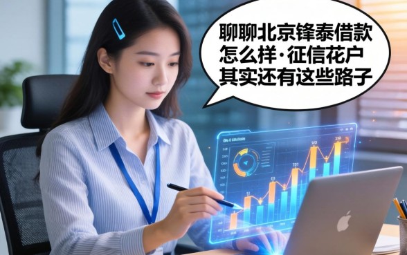 聊聊北京锋泰借款怎么样：征信花户其实还有这些路子