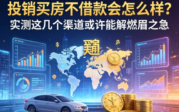 按揭买房不借款会怎么样？实测这几个渠道或许能解燃眉之急