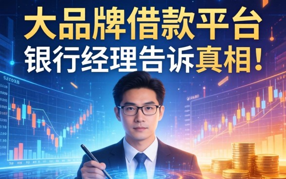 大品牌的借款平台有哪些？银行经理告诉你真相