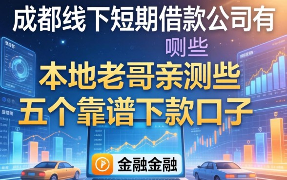 成都线下短期借款公司有哪些？本地老哥亲测五个靠谱下款口子