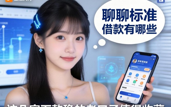 聊聊标准的借款软件有哪些呢，这几家下款稳的老口子值得收藏