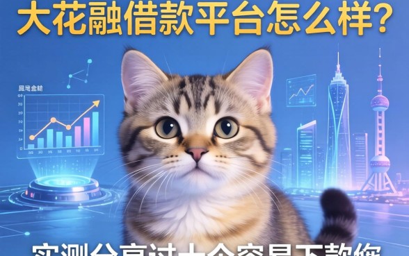 大花猫借款平台怎么样？实测分享这十个容易下款的