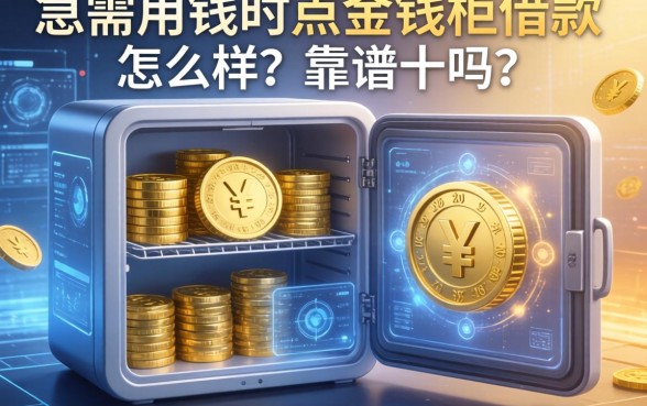 急需用钱时点金钱柜借款怎么样？靠谱吗？通过率如何？看完全文懂了