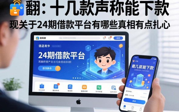 我翻了十几款声称能下款的软件，发现关于24期借款平台有哪些的真相有点扎心