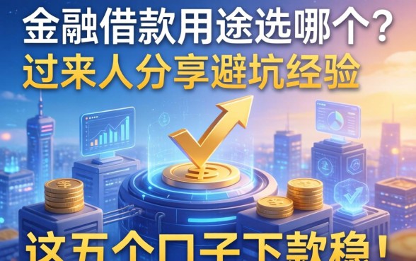 app借款用途选哪个？过来人分享避坑经验，这五个口子下款稳！