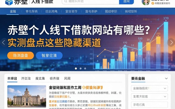 赤壁个人线下借款网站有哪些？实测盘点这些隐藏渠道