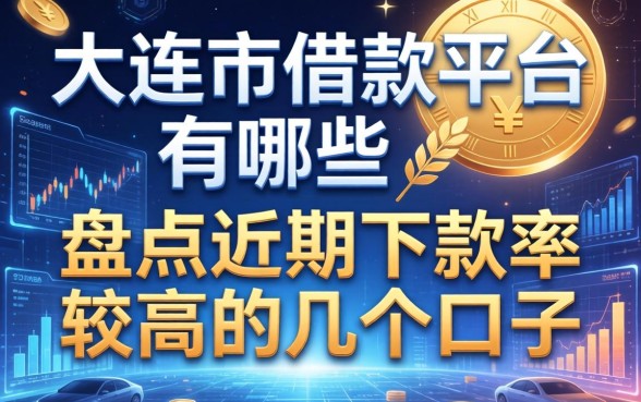 大连市借款平台有哪些？盘点近期下款率较高的几个口子