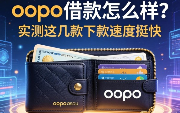 opoo钱包借款怎么样？实测这几款下款速度挺快