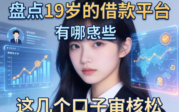 盘点19岁的借款平台有哪些，这几个口子审核松