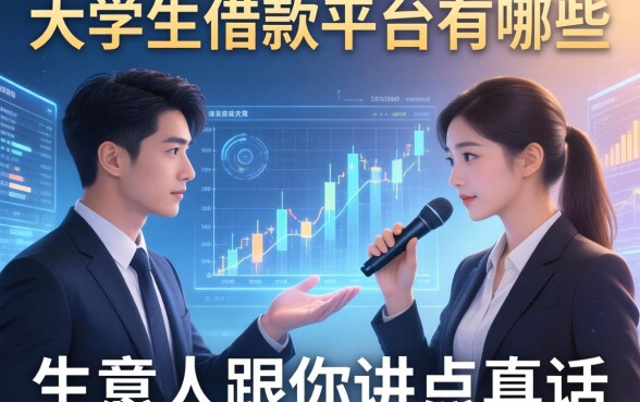 大学生借款平台有哪些？生意人跟你讲点真话