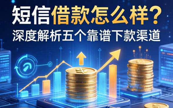 短信借款怎么样？深度解析五个靠谱下款渠道