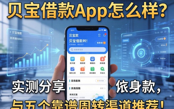 贝宝借款app怎么样？实测分享与五个靠谱周转渠道推荐
