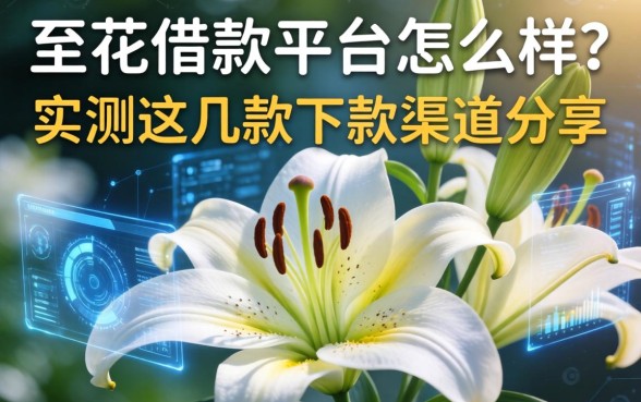 百合花借款平台怎么样？实测这几款下款渠道分享