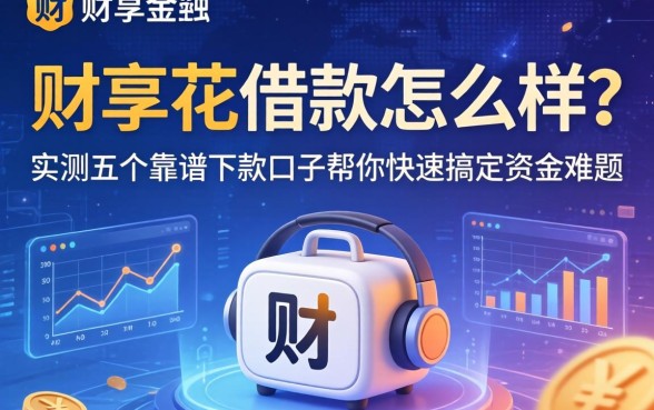 财享花借款怎么样？实测五个靠谱下款口子帮你快速搞定资金难题
