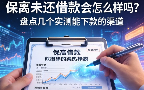 保单未还借款会怎么样吗？盘点几个实测能下款的渠道