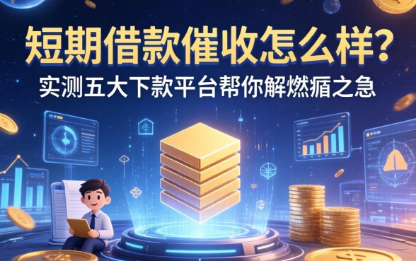 短期借款催收怎么样？实测五大下款平台帮你解燃眉之急