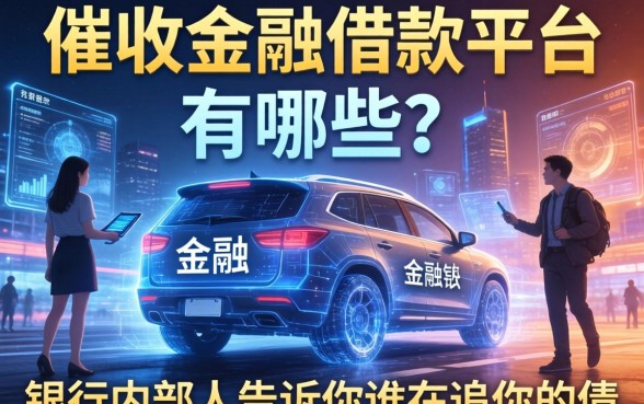 催收金融借款平台有哪些？银行内部人告诉你谁在追你的债