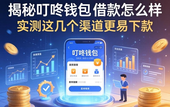 揭秘叮咚钱包的借款怎么样，实测这几个渠道更易下款