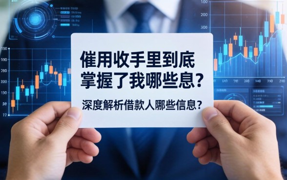 催收手里到底掌握了我哪些信息？深度解析借款人隐私与五个靠谱下款渠道