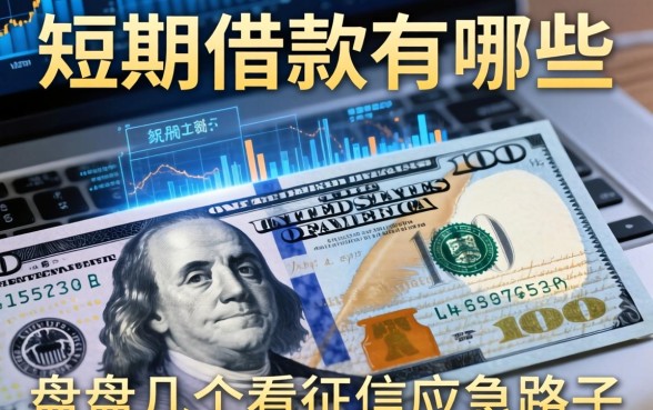 短期借款有哪些特点？盘点几个不看征信的应急路子