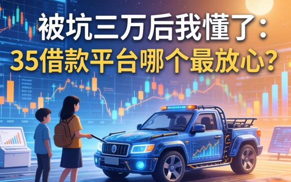 被坑三万后我懂了：35借款平台哪个最放心？