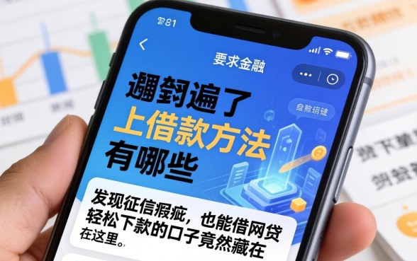 我翻遍了手机上借款方法有哪些，发现征信瑕疵也能借网贷轻松下款的口子竟然藏在这里