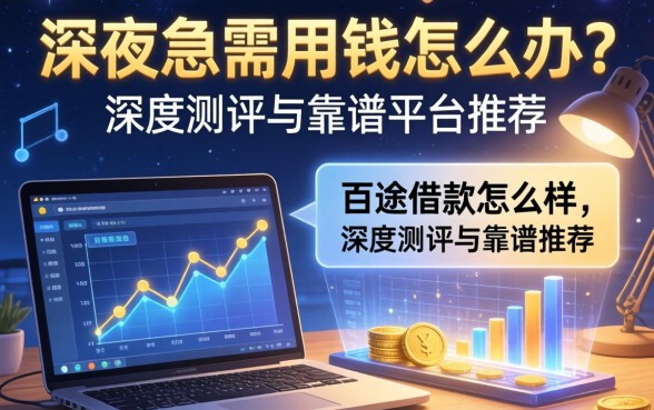 深夜急需用钱怎么办？百途借款怎么样？深度测评与靠谱平台推荐