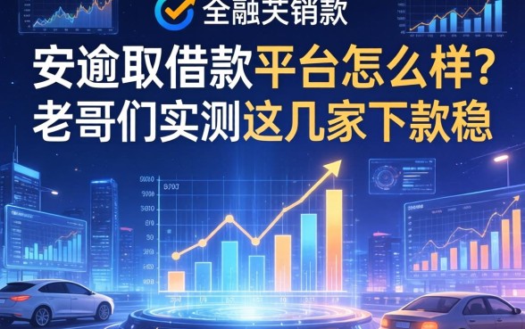 安逸取借款平台怎么样？老哥们实测这几家下款稳