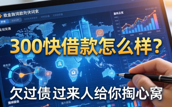 300快借款怎么样？一个欠过债的过来人给你掏心窝