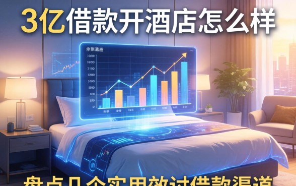 探讨3亿借款开酒店怎么样，盘点几个实用的借款渠道