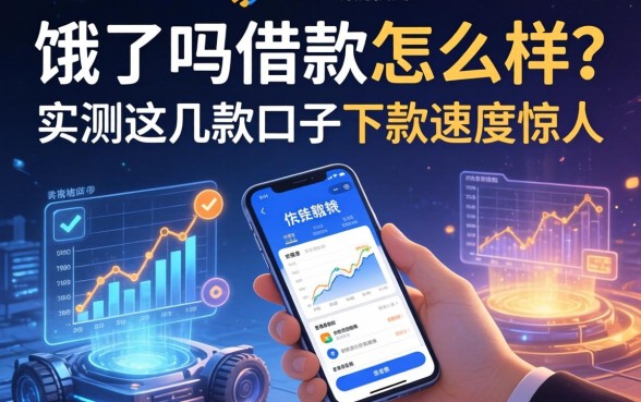 饿了吗借款怎么样？实测这几款口子下款速度惊人
