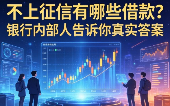 不上征信的有哪些借款？银行内部人告诉你真实答案