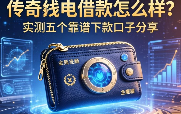 传奇钱包借款怎么样？实测五个靠谱下款口子分享