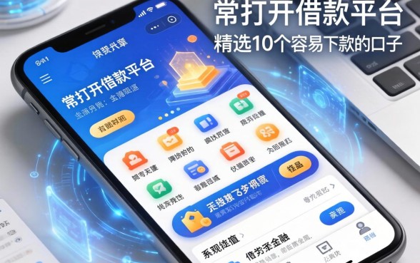 常打开借款平台的软件有哪些？精选10个容易下款的口子