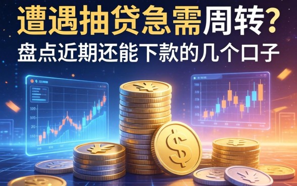 遭遇抽贷急需周转？盘点近期还能下款的几个口子