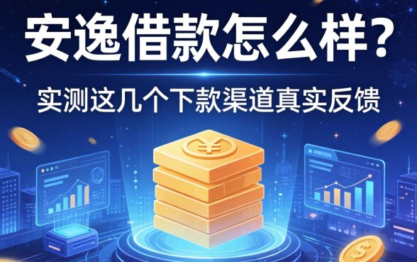 安逸借款怎么样？实测这几个下款渠道真实反馈