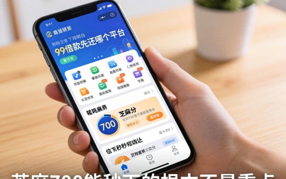 我翻遍了手机才明白，99借款先还哪个平台和芝麻分700能秒下的软件根本不是重点