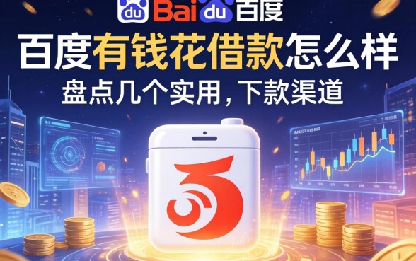 百度的有钱花借款怎么样？盘点几个实用的下款渠道