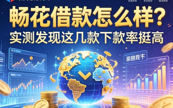 畅花借款怎么样？实测发现这几款下款率挺高