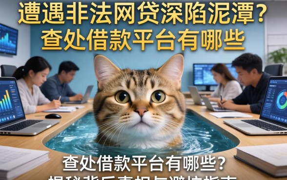 遭遇非法网贷深陷泥潭？查处借款平台有哪些？揭秘背后真相与避坑指南