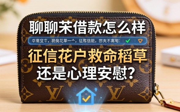 聊聊lv钱包借款怎么样：征信花户的救命稻草还是心理安慰？