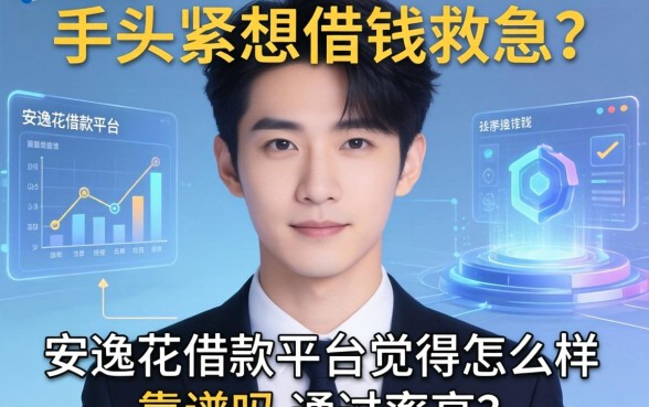 手头紧想借钱救急？安逸花借款平台觉得怎么样，靠谱吗？通过率高吗？