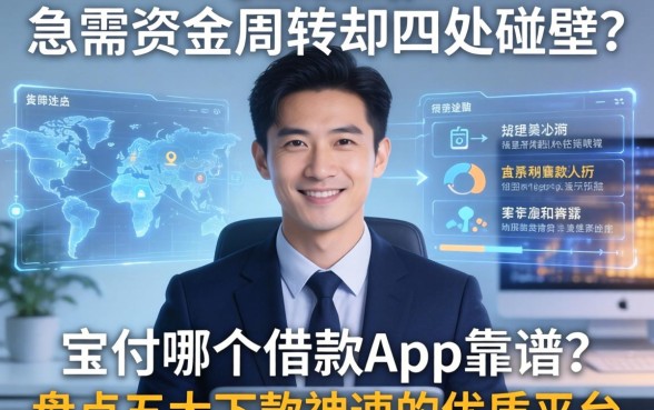 急需资金周转却四处碰壁？宝付哪个借款app靠谱？盘点五大下款神速的优质平台