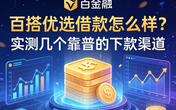 百搭优选借款怎么样？实测几个靠谱的下款渠道