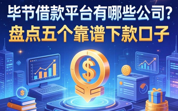毕节借款平台有哪些公司？盘点五个靠谱下款口子