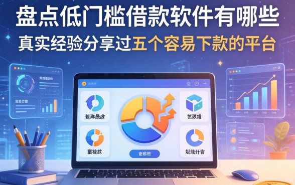 盘点低门槛借款软件有哪些，真实经验分享这五个容易下款的平台