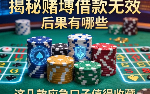 揭秘赌博借款无效后果有哪些，这几款应急口子值得收藏
