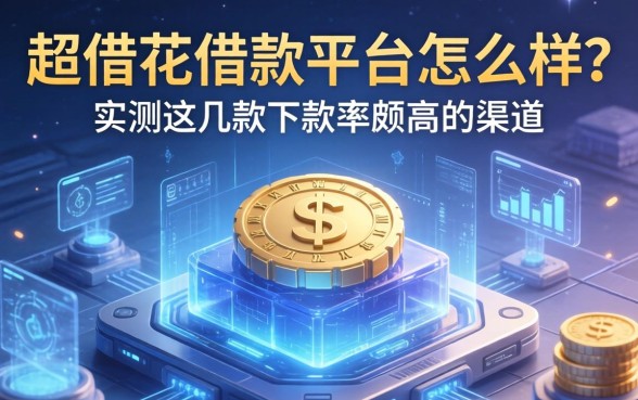 超借花借款平台怎么样？实测这几款下款率颇高的渠道