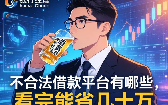 银行经理酒后吐真言：不合法借款平台有哪些，看完能省几十万